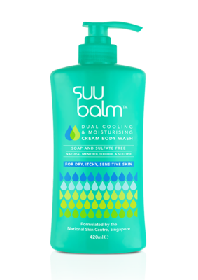 Suu Balm Cream Body Wash 420ml